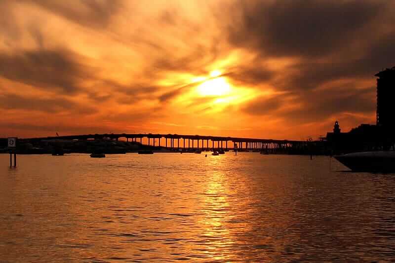 private sunset cruises destin fl bridge